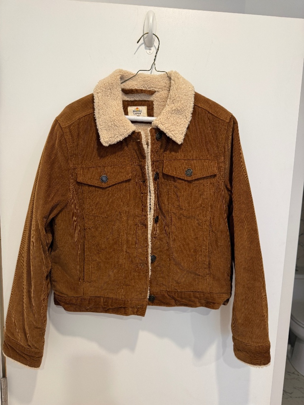 Marine Layer Sherpa lined corduroy jacket